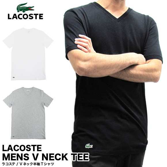 ラコステ Lacoste 半袖 Tシャツ ワンポイント Vネック メンズ 男性用 Ram01 Rame107 メール便対応 の通販はau Pay マーケット ベースオンラインストア