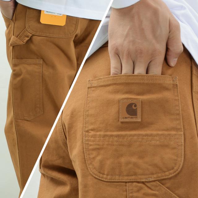 Carhartt /カーハート　ペインターパンツ　W40 L30 ブラウン 未使用☆メキシコ製 carharttカーハート ダック地 ダブルニー