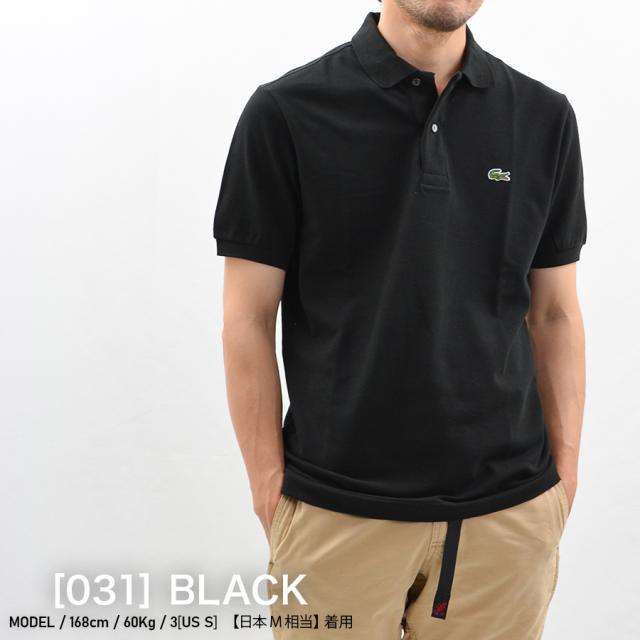 LACOSTE ラコステ メンズ ポロシャツ 半袖 鹿の子 ワンポイント ロゴ 定番 春夏 L1212 CLASSIC FIT クラシックフィット 送料無料_2
