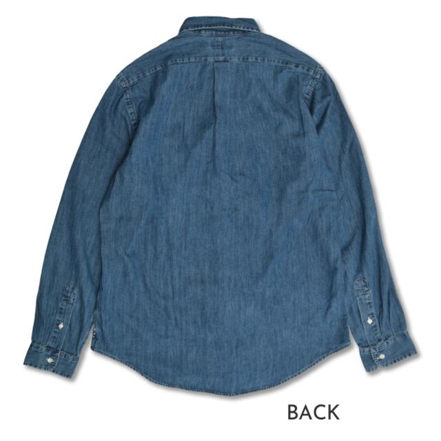 ポロラルフローレン デニムシャツ メンズ シャンブレーシャツ 長袖