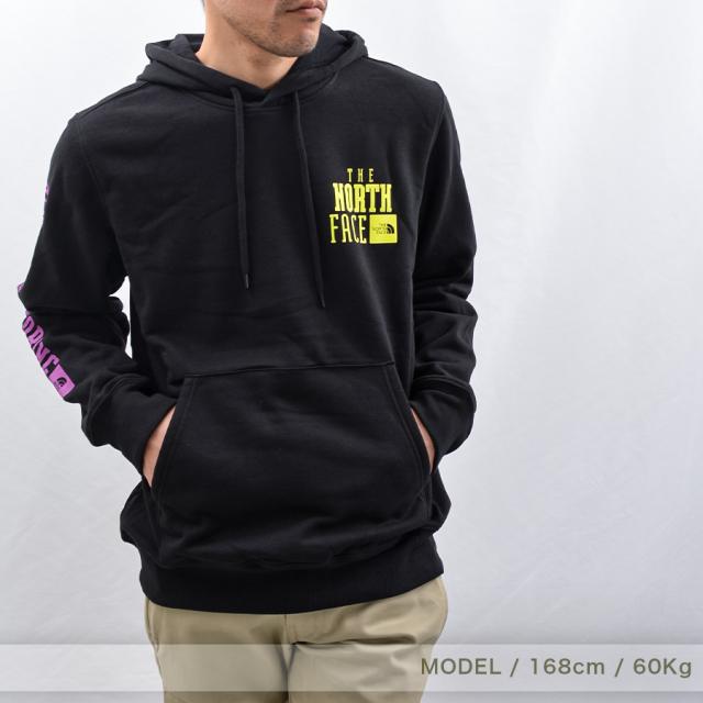 ノースフェイス THE NORTH FACE パーカー メンズ プルオーバー 袖ロゴ 裏起毛 フーディー NF0A8121_1