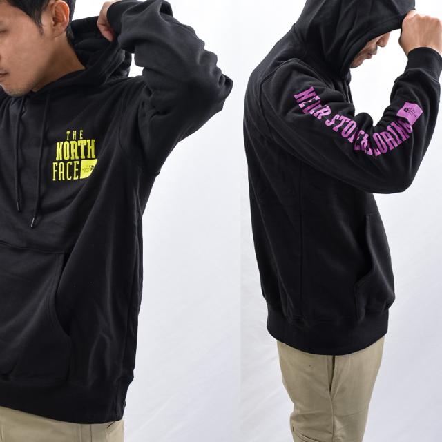 ノースフェイス THE NORTH FACE パーカー メンズ プルオーバー 袖ロゴ 裏起毛 フーディー NF0A8121_2