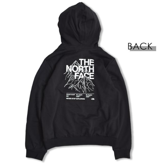 ノースフェイス パーカー メンズ プルオーバー 裏起毛 ロゴ バックプリント THE NORTH FACE フーディー スウェット レディース NF0A8FNF_2