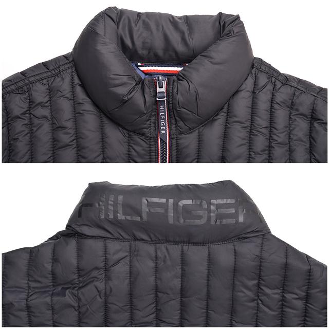 トミーヒルフィガー ダウンジャケット メンズ 中綿ジャケット パッカブル TOMMY HILFIGER ライトダウン アウター 暖かい 秋冬 黒 紺 150AN796_3