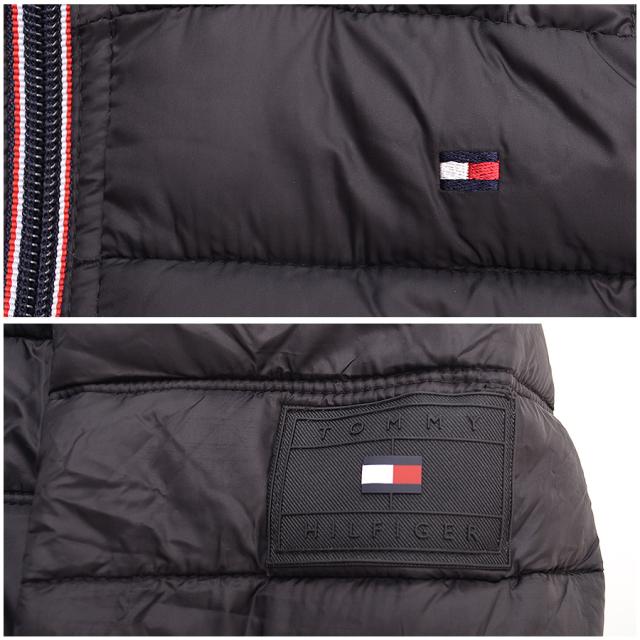 トミーヒルフィガー ダウンジャケット メンズ 中綿ジャケット パッカブル TOMMY HILFIGER ライトダウン アウター 暖かい 秋冬 黒 紺 150AN796_4