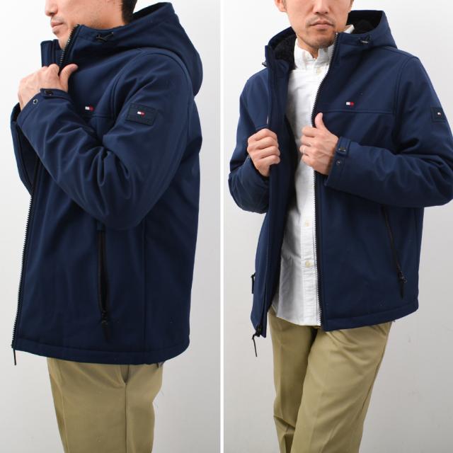 TOMMY HILFIGER トミーヒルフィガー ジャケット 裏ボア メンズ フード