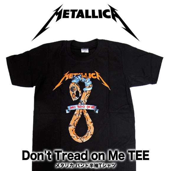 METALLICA メタリカ BA-0003-BK Dont Tread on Me TEE バンドTシャツ