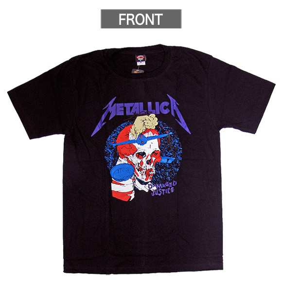 METALLICA メタリカ バンドTシャツ 半袖 BG-0012-BK And Justice For All TEE 半袖Tシャツ 送料無料  【メール便配送】の通販はau PAY マーケット - ベースオンラインストア | au PAY マーケット－通販サイト