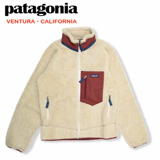 Patagonia パタゴニア フリースジャケット メンズ クラシック レトロX ボアジャケット アウター 防寒 23056 DNSQ ダークナチュラル レッ