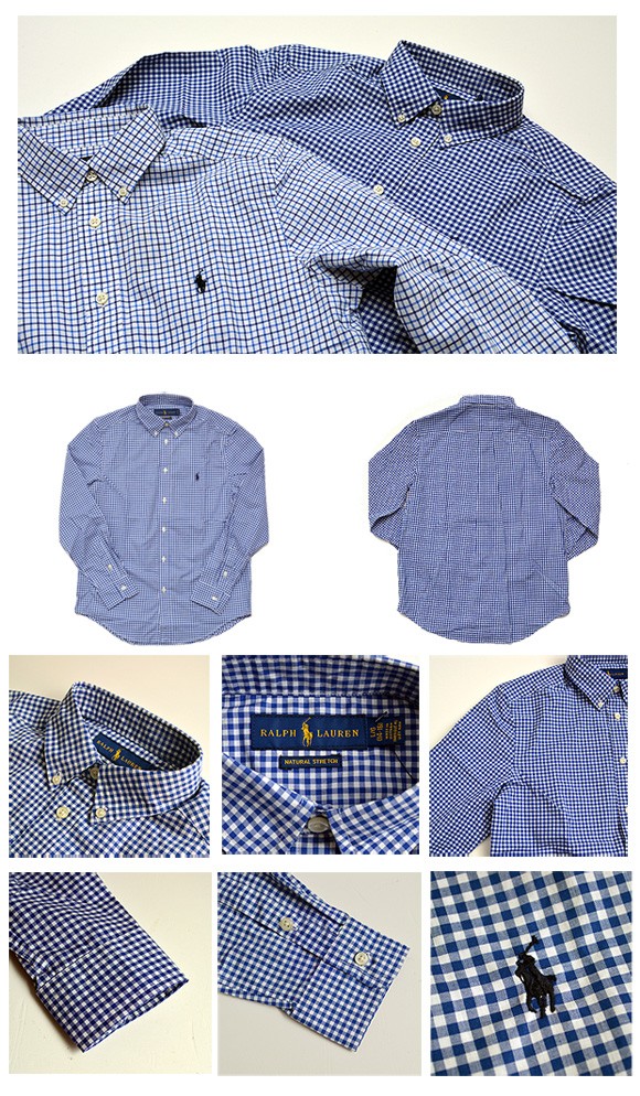 POLO RALPH LAUREN ポロラルフローレン シャツ メンズ 長袖 チェック