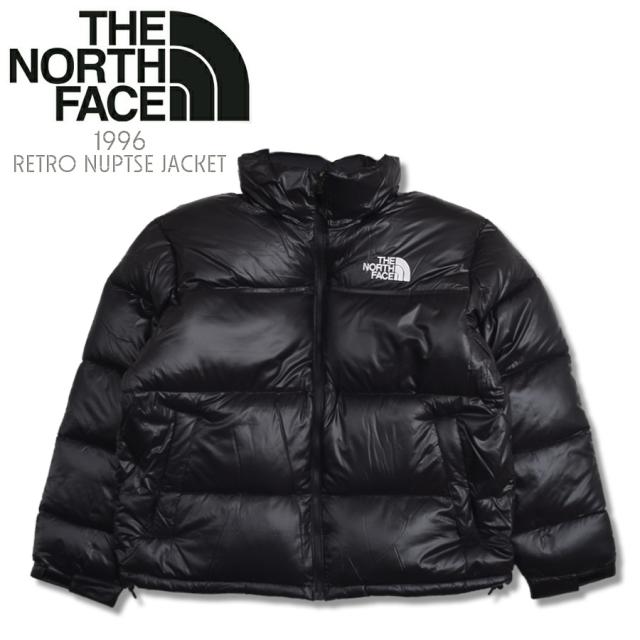 ノースフェイス THE NORTH FACE ダウンジャケット 1996 レトロ ヌプシジャケット 700 メンズ  NF0A3C8D TNFBLACK/SHINE 黒
