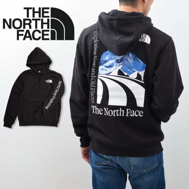 ノースフェイス THE NORTH FACE パーカー 裏起毛 メンズ レディース バックプリント 袖ロゴ フーディー NF0A811R 大きいサイズ