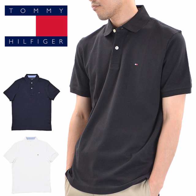 【セール】TOMMY HILFIGER トミーヒルフィガー ポロシャツ メンズ 半袖 78J8750 ワンポイント｜au PAY マーケット