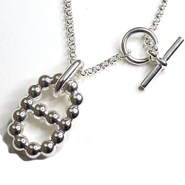 エルメス HERMES シェーヌダンクル アレア II GM ペンダント Chaine d'ancre Alea II pendant シルバー Ag925 未使用品