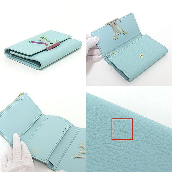 良品】ルイヴィトン トリヨン ポルトフォイユカプシーヌコンパクト