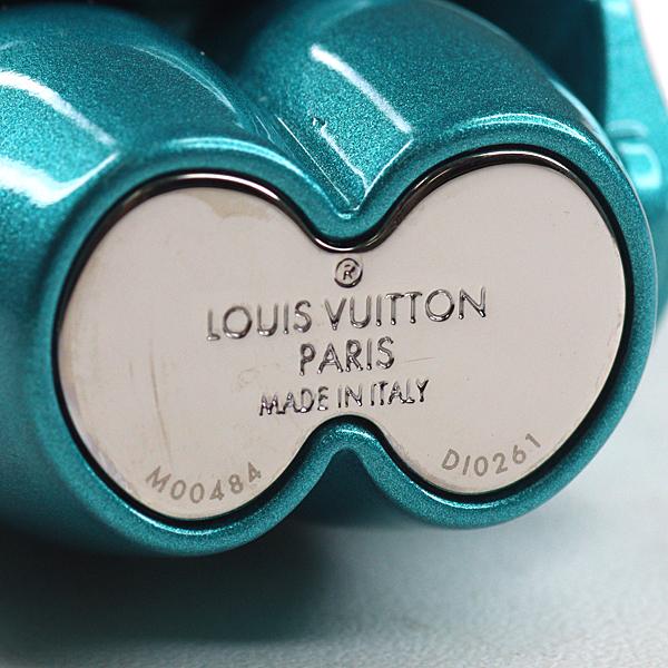 ルイ ヴィトン LOUIS VUITTON ビジュー サック･ヴィヴィエンヌ メタル バッグチャーム キーホルダー M00484 ターコイズ 【中古】Sランク_5
