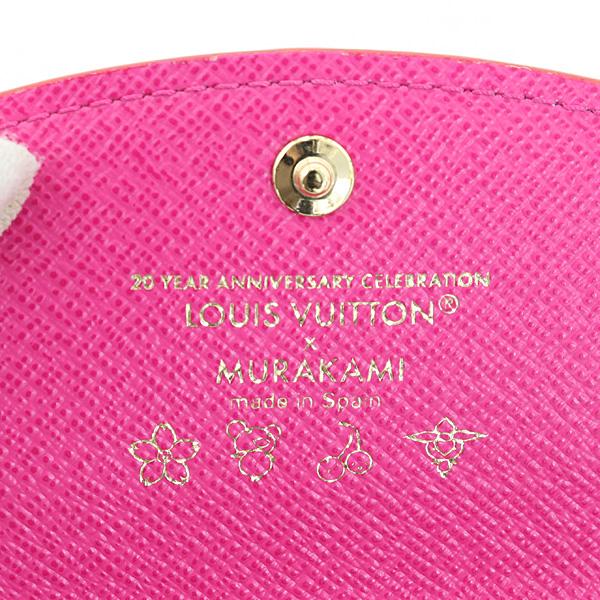 ルイヴィトン LV×TM ポルトモネ･ロザリ M13399 モノグラム マルチカラー 村上隆 ミニ財布 Sランク【中古】_4