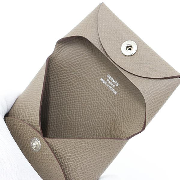 エルメス HERMES ケース バスティア ヴォー・エプソン  エトゥープ B刻印(2023年製) 小銭入れ 未使用品 エルメス HERMES コインケース バスティア ヴォー・エプソン