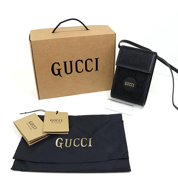 グッチ GUCCI オフ ザ グリッド ミニ ショルダーバッグ 625599 斜め掛け ブラック シルバー金具 未使用品_1