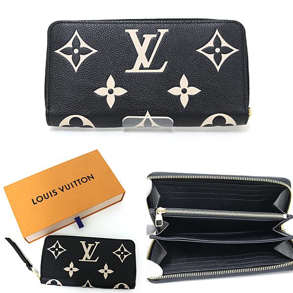 ルイ ヴィトン LOUIS VUITTON ジッピー・ウォレット バイカラー