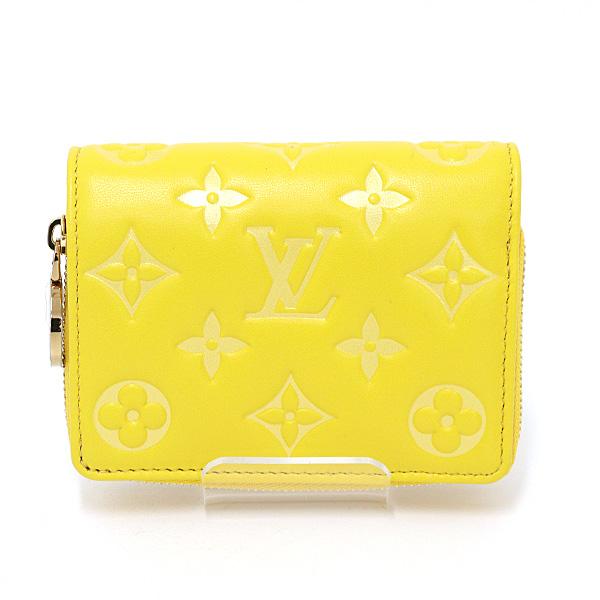 ルイヴィトン ポルトフォイユ･ルー モノグラム･アンプラント ギンコイエロー M13792 日本限定 Sランク【中古】