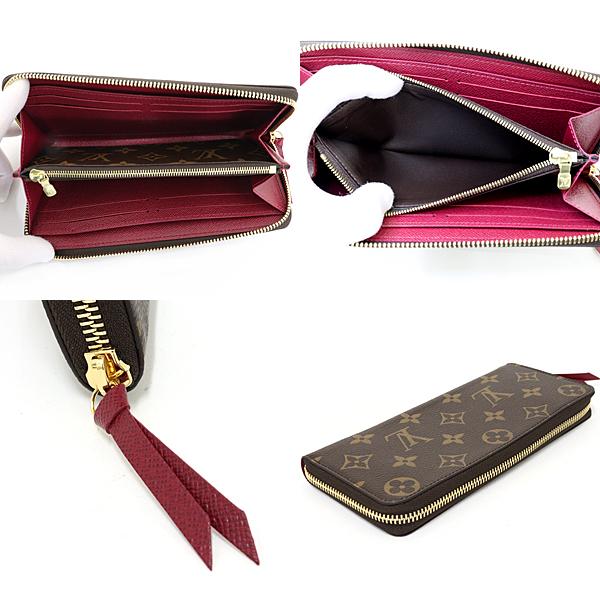 LOUIS VUITTON ポルトフォイユ クレマンス ラウンドファスナー長