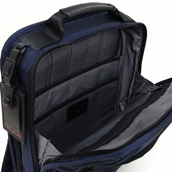 トゥミ TUMI スリム・エクスパンダブル・ブリーフ・パック Silm Expandable Brief Pack バックパック リュックサック ネイビー 未使用品
