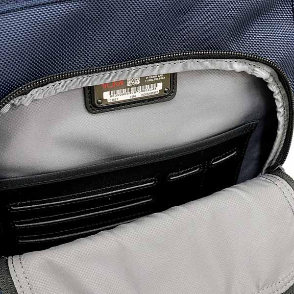 トゥミ TUMI スリム・エクスパンダブル・ブリーフ・パック Silm Expandable Brief Pack バックパック リュックサック ネイビー 未使用品