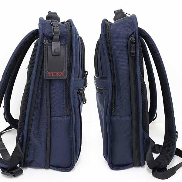 トゥミ TUMI スリム・エクスパンダブル・ブリーフ・パック Silm Expandable Brief Pack バックパック リュックサック ネイビー 未使用品
