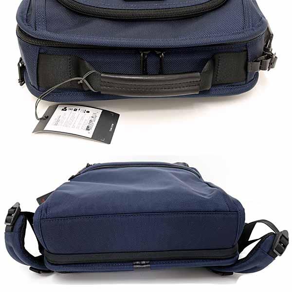 トゥミ TUMI スリム・エクスパンダブル・ブリーフ・パック Silm Expandable Brief Pack バックパック リュックサック ネイビー 未使用品