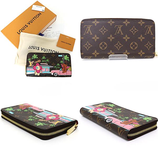 ルイ ヴィトン LOUIS VUITTON ジッピーウォレット ヴィヴィエンヌ 