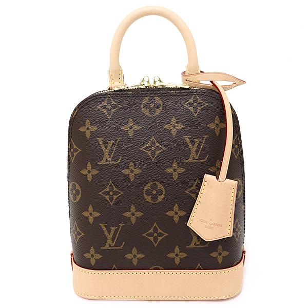ルイ ヴィトン LOUIS VUITTON アルマ･バックパック リュックサック モノグラム・キャンバス M47132 ブラウン ゴールド金具 未使用品