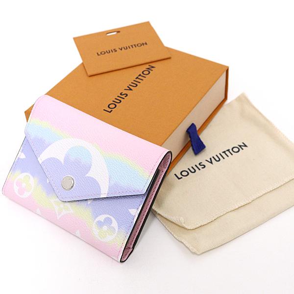 ルイ・ヴィトンLVエスカル ポルトフォイユ・ヴィクトリーヌM69113パステル LOUIS VUITTON ルイ ヴィトン LVエスカル ポルトフォイユ