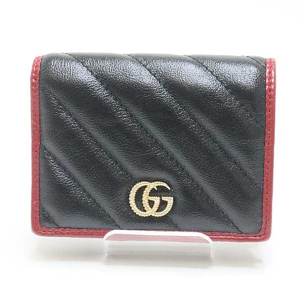 GUCCI グッチ GGマーモント 二つ折り財布 573811 カーフレザー