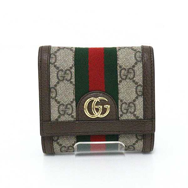 贅沢屋の GUCCI グッチ オフディア GG三つ折りウォレット 598662