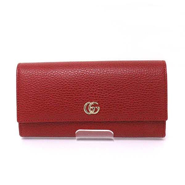 特価】 Gucci - 未使用品 レッド ゴールド金具 ハードウェア ダブルG