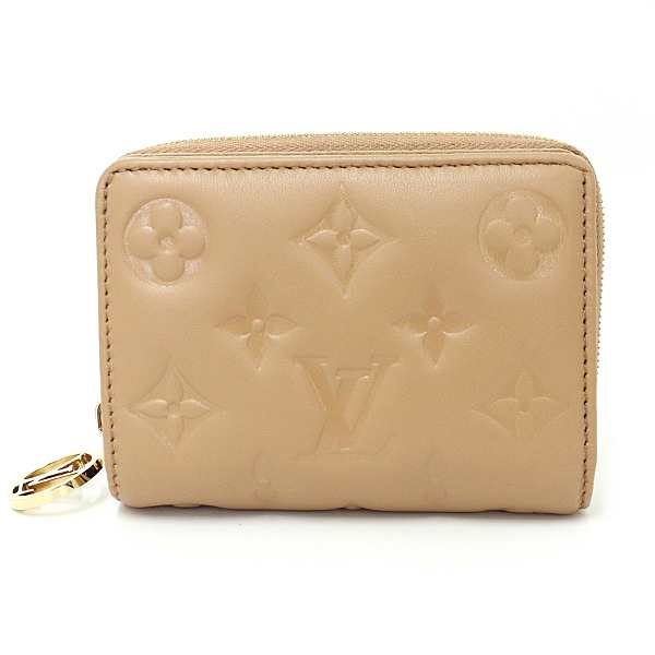ルイ ヴィトン LOUIS VUITTON ポルトフォイユ･ルー モノグラム エンボス ラムレザー M81673 Camel キャメル ゴールド金具【中古】Sの通販は