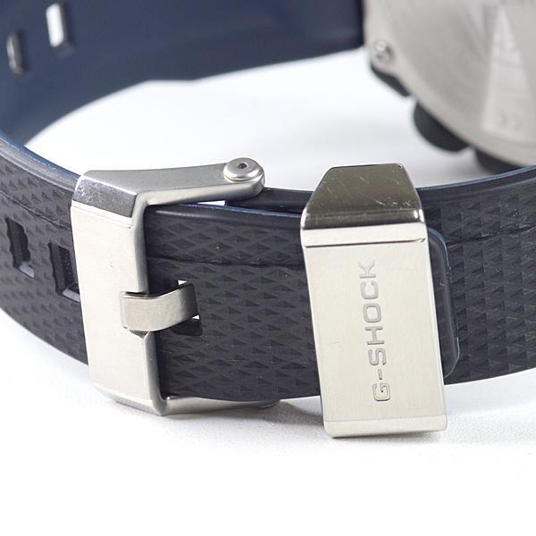 CASIO カシオ メンズ腕時計 Gショック G-STEEL GST-B100 タフソーラー 20気圧防水 ブラック ブルー 【中古】_5