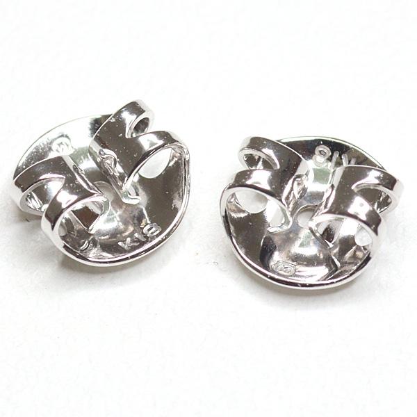 MIKIMOTO ミキモト パール ピアス K18WG アコヤ真珠(7.0mm) ホワイトゴールド 1粒パールピアス【中古】_3