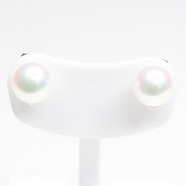 MIKIMOTO ミキモト パール ピアス K18WG アコヤ真珠(7.0mm) ホワイトゴールド 1粒パールピアス【中古】_5