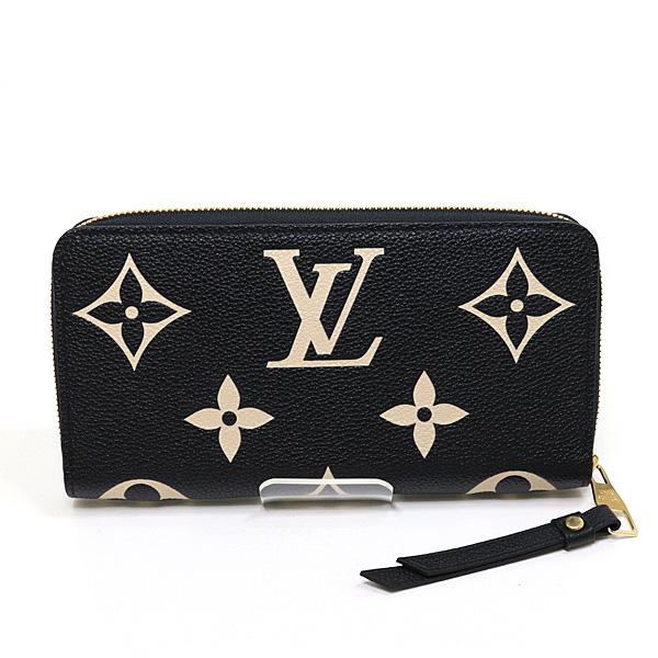 ルイヴィトン Louis Vuitton ジッピーウォレット M80481 モノグラム･アンプラント レザー【中古】Sランク