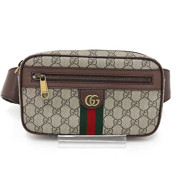 グッチ GUCCI オフィディア GG ベルトバッグ ソフト GGスプリームキャンバス クロスボディ ショルダー ウエストポーチ 574796 未使用品