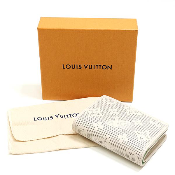 LOUIS VUITTON ルイヴィトン 二つ折り財布 マヒナ ポルトフォイユ