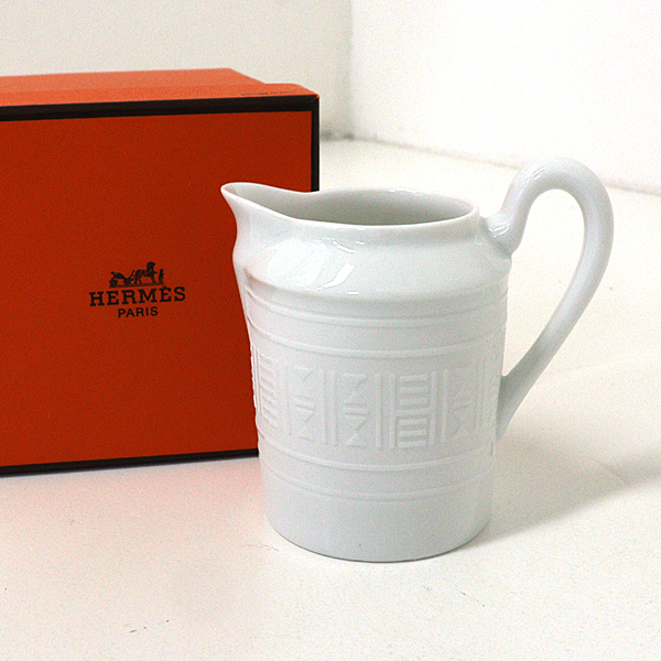エルメス HERMES クリーマー エーゲ ホワイト 未使用 20,306円