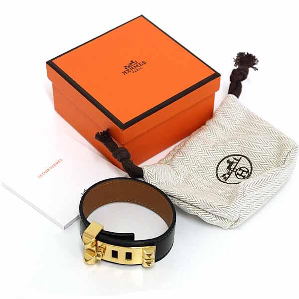 新品【エルメス】レザーブレスレット 24 エルメス HERMES レザー