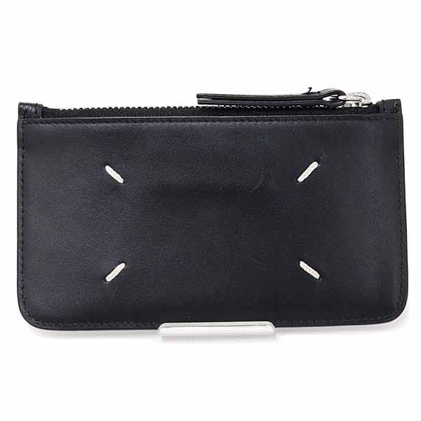 メゾン マルジェラ Maison Margiela カードホルダーウォレット フラグメントケース SA1VX0008P4745T8013 ブラック 【中古】Aランク