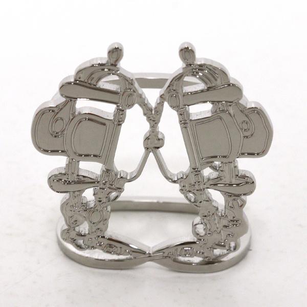 エルメス HERMES スカーフリング ブリッドドゥガラ 【中古】Sランク