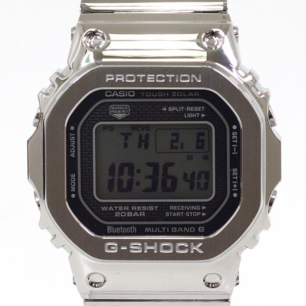 CASIO カシオ メンズ腕時計 Gショック GMW-B5000D-1JF フルメタル ソーラー充電 20気圧防水 【中古】