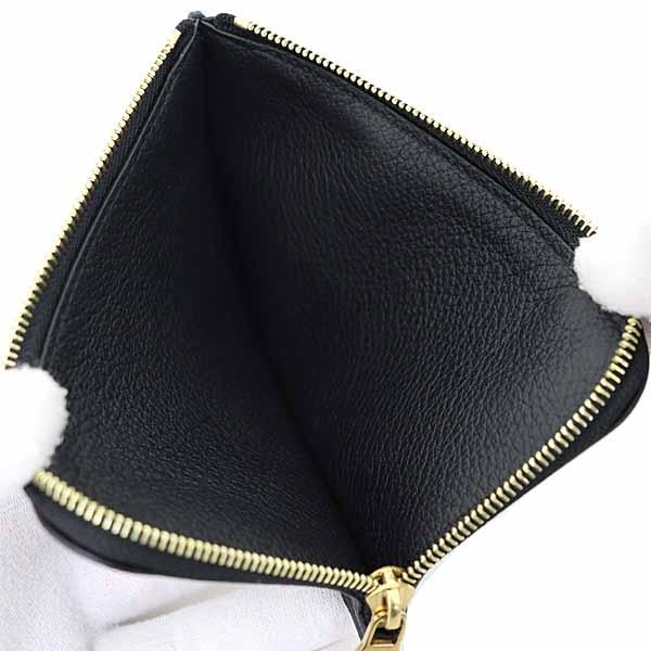 ルイ ヴィトン LOUIS VUITTON カードケース ポルト カルト･ロウキー コインケース レザー M14550 ノワール ブラック 【中古】Sランク_3