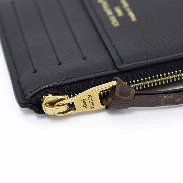 ルイ ヴィトン LOUIS VUITTON カードケース ポルト カルト･ロウキー コインケース レザー M14550 ノワール ブラック 【中古】Sランク_5